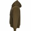  Sweatjacke Feuerland Herren, beheizbar (Oliv) 