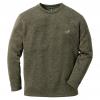  Mysqafe Strickfleece Pullover Herren (Oliv) 