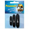  Unterwasserposen Inline-Floater Set (schwarz) 