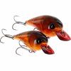  Wobbler Bassbite Squarebill (Fire Craw) 