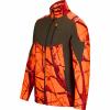  Driven Hunt Softshell Jacket Keiler Pro Men (Olive/Orange Camouflage) 