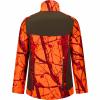 Drückjagd-Softshelljacke Keiler Pro Herren (Oliv/Orange Camouflage) 