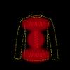  Longsleeve Feuerland Herren, beheizbar (Oliv) 