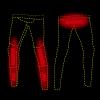  Unterhose Feuerland Herren, beheizbar (Oliv) 