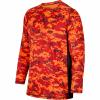  Funktions-Longsleeve Big Game Pro X Herren (Orange Camouflage) 
