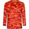  Big Game Pro X Functional Longsleeve Men (Orange Camouflage) 