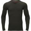  Base Active L/S O-Neck Longsleeve Unisex (Dark Willow Green) 
