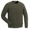  Värnamo Crewneck Knitted Sweater Herren (Green Melange) 