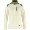  Vardag Lite Fleece W Damen (Chalk White/Light Olive) 