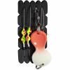 Zebco Buttsystem RFT Flatty Vorfach Bleifei (orange/glow) 