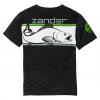  Linear Zander T-Shirt Herren (Black) 