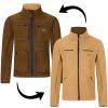  Wendejacke Sherpa Asko Herren (Braun) 