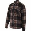  Fleecehemd Winterberg Herren (Anthrazit/Braun) 