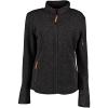  Detit Strickfleece Jacke Damen (Anthrazit) 