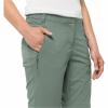  Glastal Zip Off Pants W Damen (Picnic Green) 