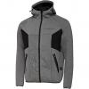  Tec-Foam Zip Hoodie Herren (Dark Grey Melange) 