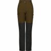  Outdoorhose Freya Damen (Oliv/Schwarz) 