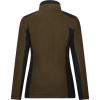  Funktions-Fleecejacke Avalanche Damen (Dunkeloliv/Schwarz) 