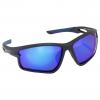  Polbrille Blue Secrets (Schwarz/Blaue Gläser) 
