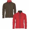  Furudal Reversible Fleece Jacket Men (H.Brown/Red) 
