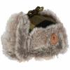 Pinewood Classic Checked Fur Hat Unisex (Green/Black) 