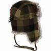 Pinewood Classic Checked Fur Hat Unisex (Green/Black) 