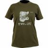  Branded Basurde T-Shirt Damen (Dunkeloliv) 