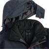  Outdoorjacke Joppe Herren (Blau/Schwarz) 