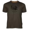  Wild Boar T-Shirt Herren (Suede Brown) 