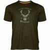  Red Deer T-Shirt Herren (Green) 
