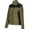  Amira Fleece Jacket Women (Olive/Black) 