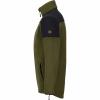  Fleecejacke Rouven Herren (Oliv/Schwarz) 