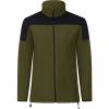  Fleecejacke Rouven Herren (Oliv/Schwarz) 