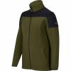  Fleecejacke Rouven Herren (Oliv/Schwarz) 