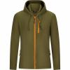  Fleecejacke Leif Herren (Oliv Meliert) 