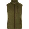  Eric Knitted Fleece Waistcoat Men (Olive) 