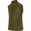  Strickfleece-Weste Eric Herren (Oliv) 