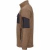  Teddyfleece-Jacke Tammo Herren (Braun/Schwarz) 