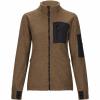  Teddyjacke Levina Damen (Braun/Schwarz) 