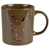  Ceramic mug with fox head (camou) 