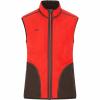 il Lago Prestige Teddyfleece-Weste Herren (Braun/Rot) 