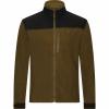  Fleecejacke Aiko Herren (Oliv/Schwarz) 