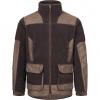  Sherpa Fleece Jacke Herren (Dunkelbraun) 