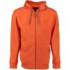  Zawul Sweatshirtjacke 1/1 Arm Herren (Orange) 