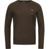  Merino Base Layer Roundneck Jonar Herren (Dunkelbraun) 