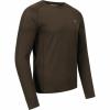  Merino Base Layer Roundneck Jonar Herren (Dunkelbraun) 
