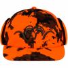  Suede Blaze Orange Insulated Beanie, With Ear Flaps (Camo) 