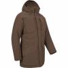  Janus Daunen Jacke Herren (Dunkelbraun) 