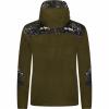  Hybrid-Hoodie Shawk Herren (Oliv/phantomX) 