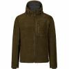  Lodenfleece-Jacke Geo Pro Membran Herren (Oliv) 